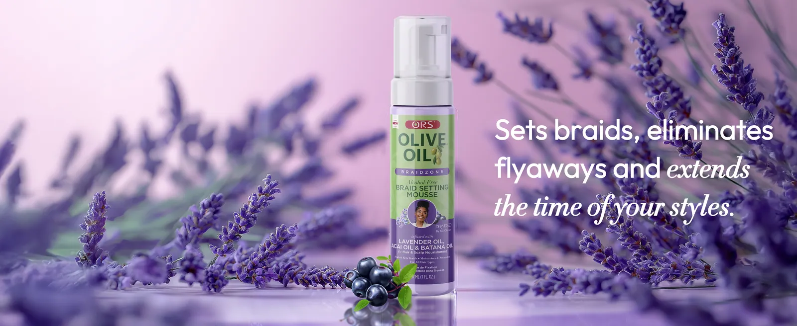 Braid Zone Setting Mousse 4 — ORS Hair Care