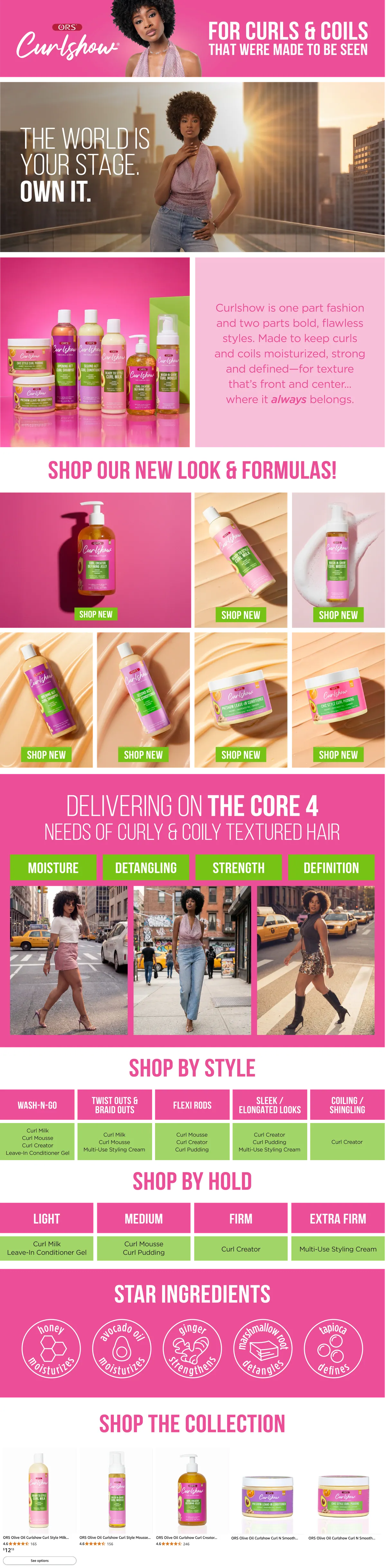 NEW CURLSHOW Collection Page — ORS Hair Care